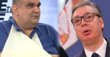 Saša Mirković, Aleksandar Vučić foto:Tanjug/Ata images/yt:facetv
