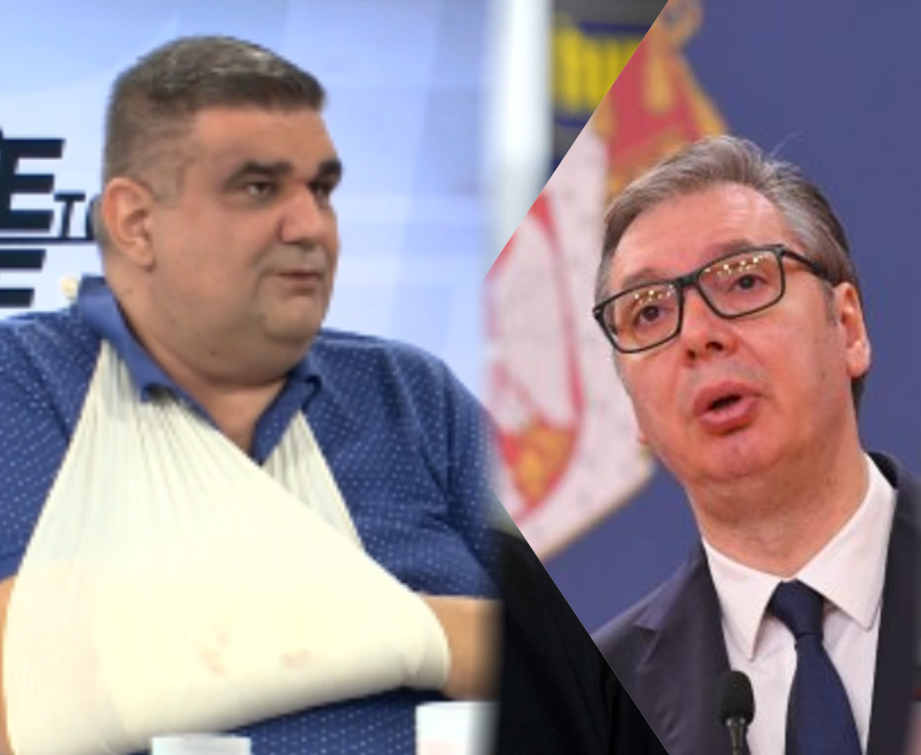 Saša Mirković, Aleksandar Vučić foto:Tanjug/Ata images/yt:facetv