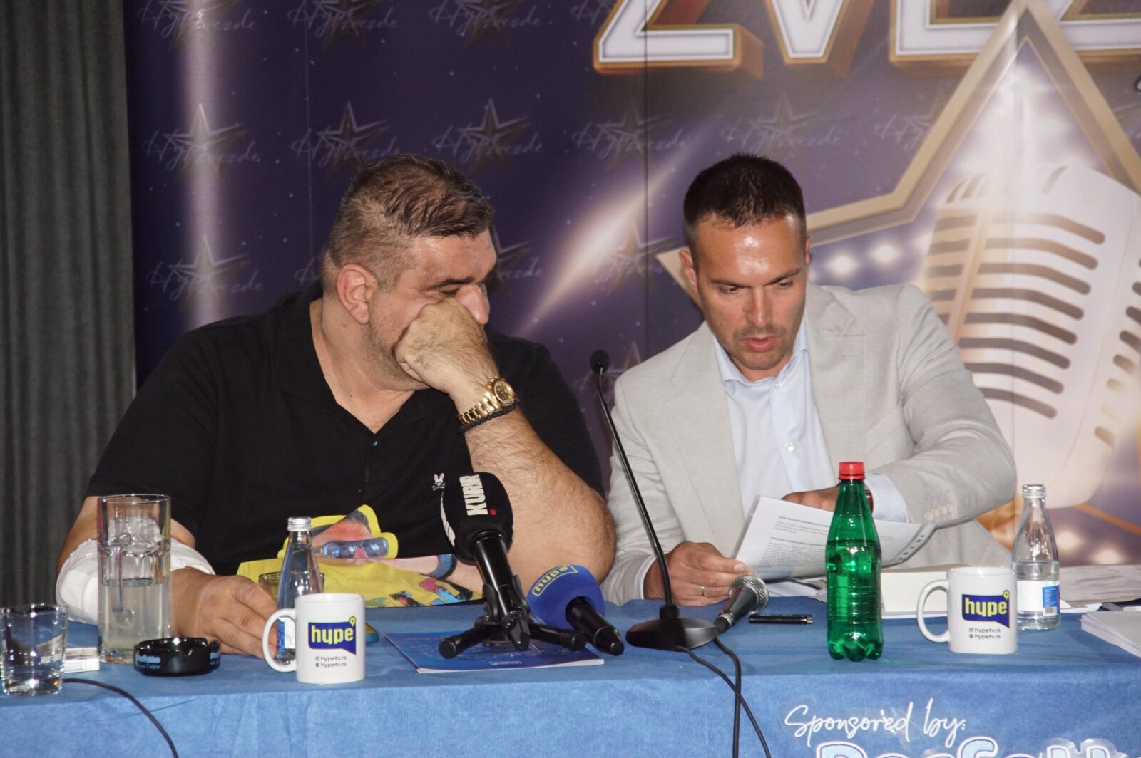 Saša Mirković, MIloš Lekić foto:Rikošet