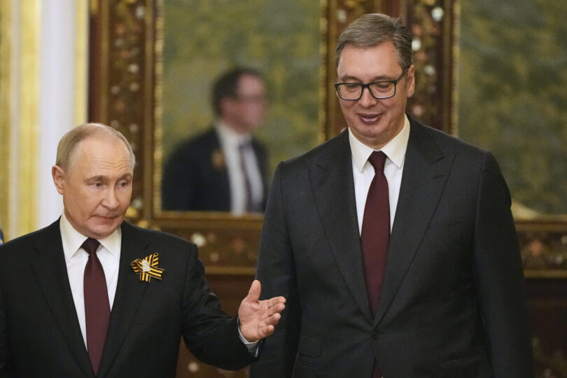 Aleksandar Vučić, Vladimir Putin Foto:Tanjug