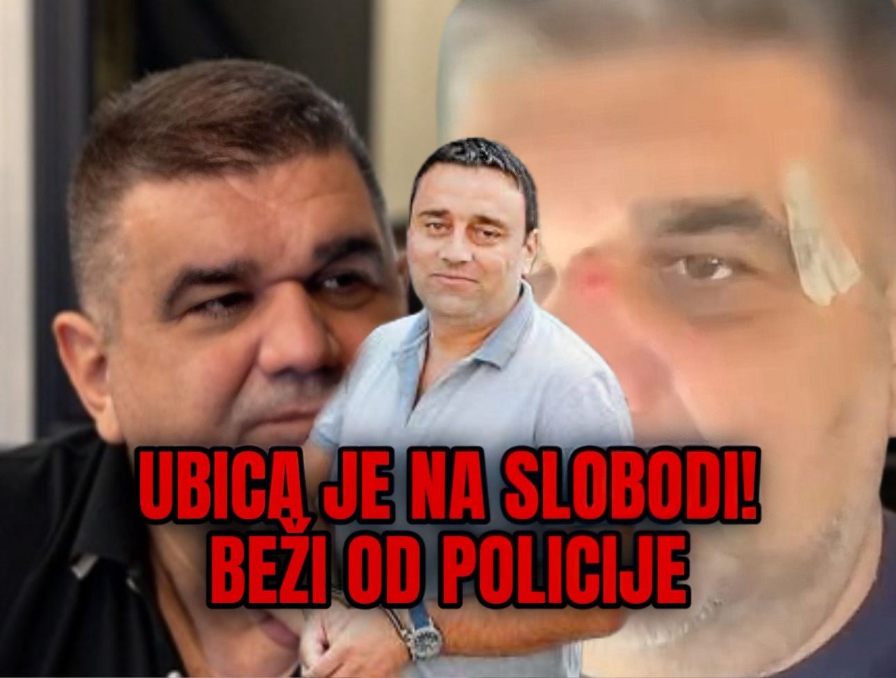 SAŠA MIRKOVIĆ IZAŠAO IZ BOLNICE: "Ubica! Kukavica! Beži od policije"