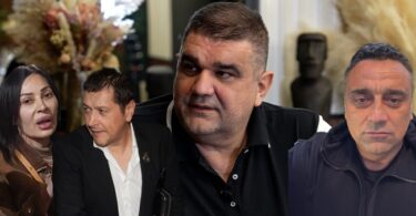Saša Mirković, Ceca Ražnatović, Aco Pejović, Velibor Popović foto:Hype tv/Hype ilustracija/Drustvene mreze/ATA images
