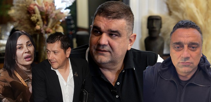 Saša Mirković, Ceca Ražnatović, Aco Pejović, Velibor Popović foto:Hype tv/Hype ilustracija/Drustvene mreze/ATA images