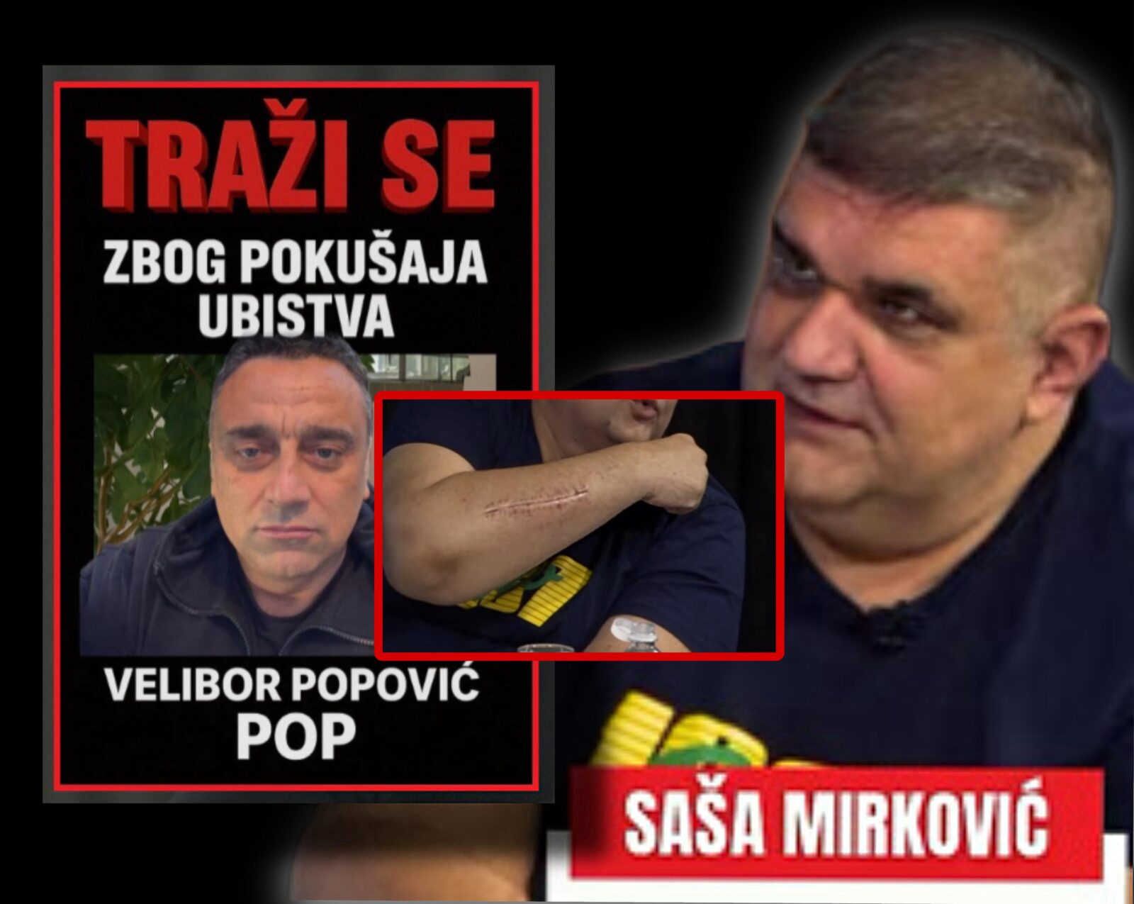 Saša Mirković foto:yt:Avaz/Hype tv/privatna arhiva