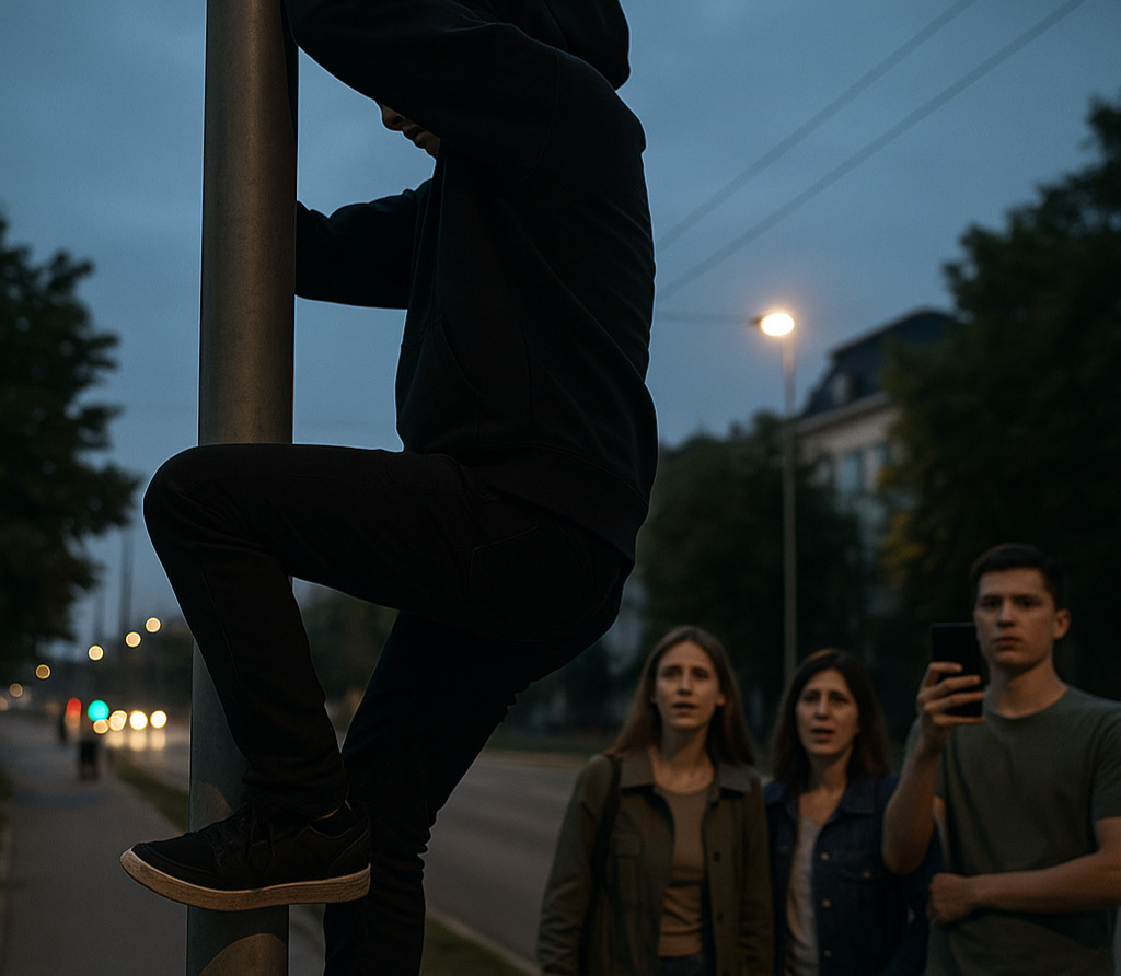 OPASAN TIKTOK TREND ŠOKIRA JAVNOST: Tinejdžeri vise sa bandera zbog viralnosti – završavaju na intenzivnoj nezi!