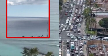 PANIKA NA HAVAJIMA – LJUDI ZAGLAVLJENI U SAOBRAĆAJU DOK SE CUNAMI PRIBLIŽAVA (VIDEO)