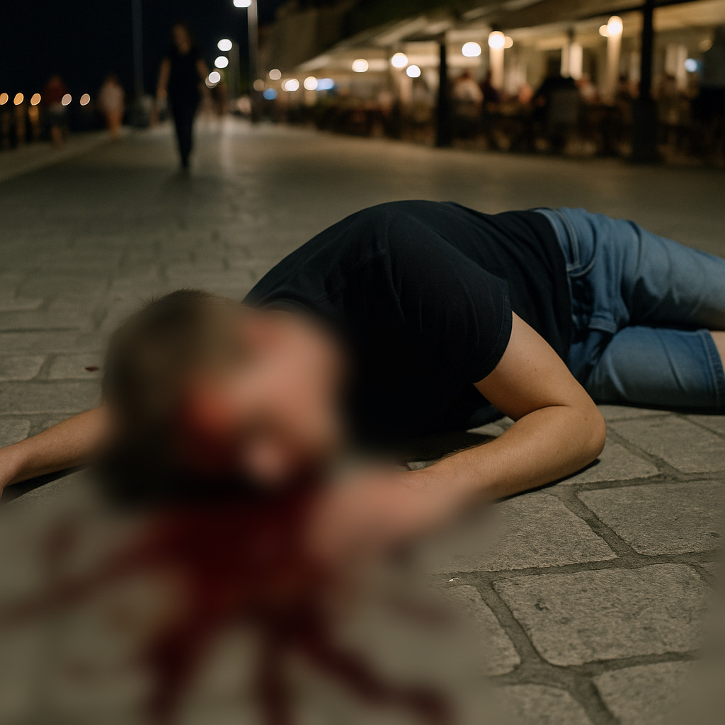 RAZVALILI MU LOBANJU NA OBALI U POREČU! Devetnaestogodišnjak brutalno pretučen pred turistima, ležao u lokvi krvi!
