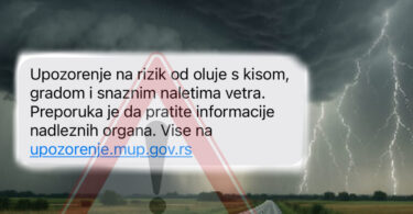 STIŽE OLUJA U SRBIJU! Građani dobijaju SMS poruku, alarmantno!