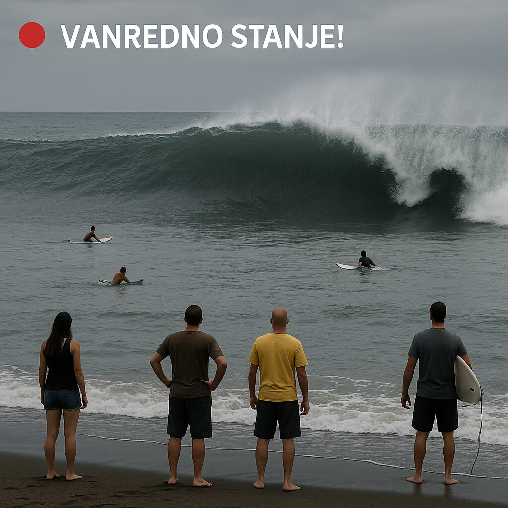 VANREDNO STANJE! CUNAMI STIŽE – LJUDI NA OBALI NE REAGUJU NA UPOZORENJA I SIRENE!