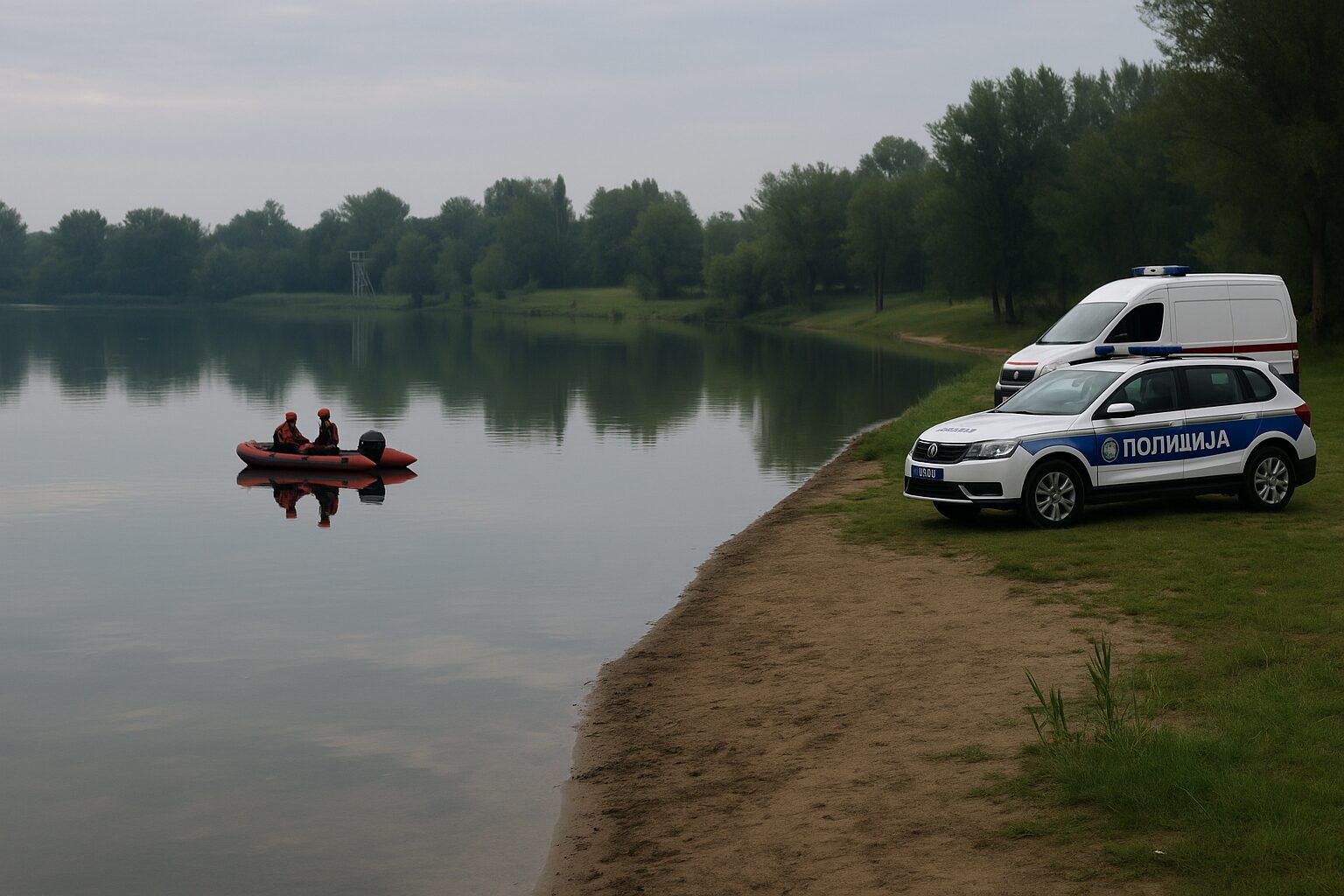 Pronađeno telo u vodi na kupalištu