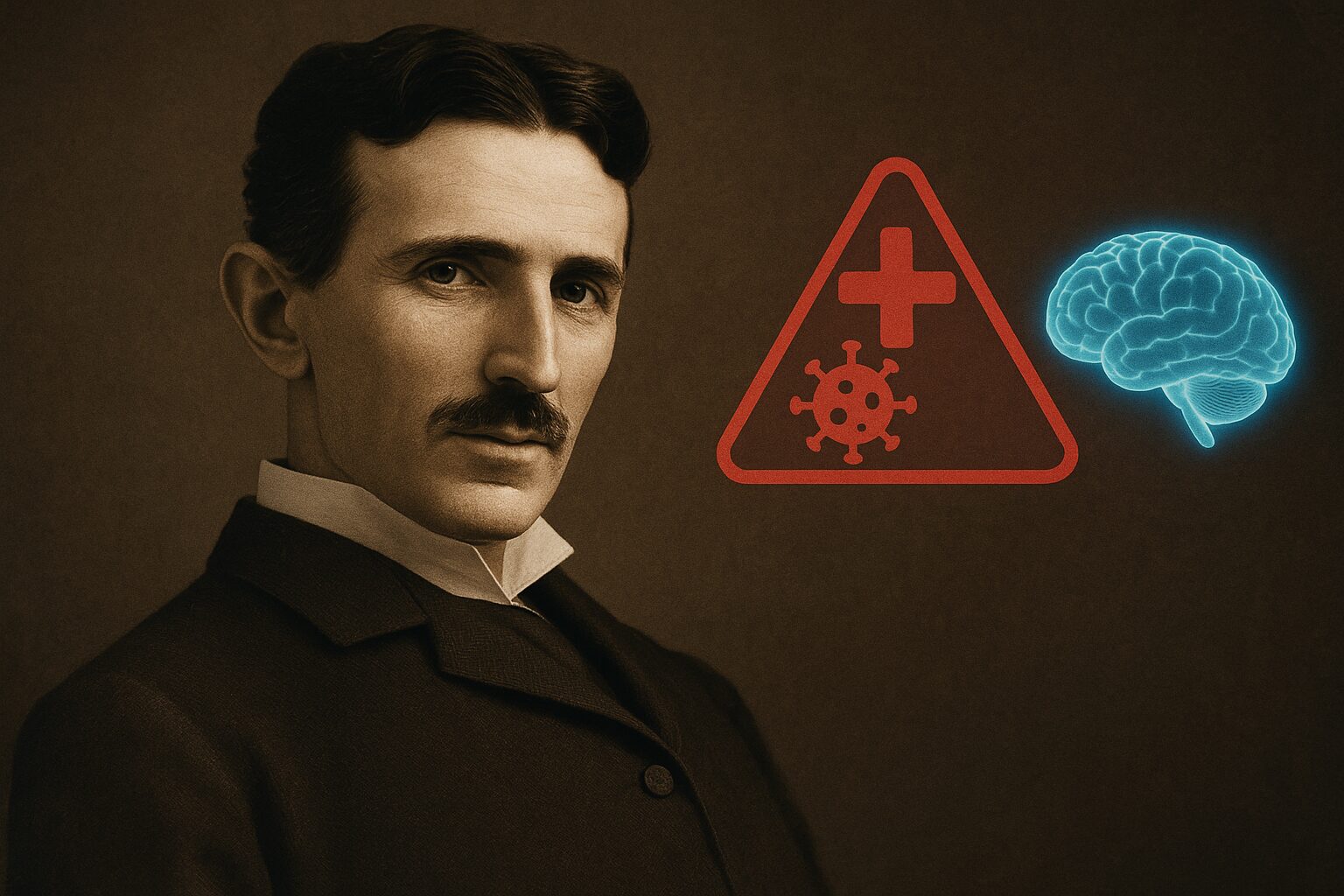IZVOR VEĆINE BOLESTI DOLAZI IZ GLAVE! Nikola Tesla o zdravlju
