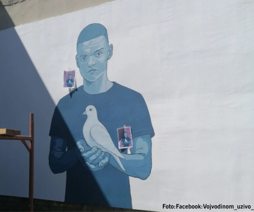 VEČNA USPOMENA: U Zmajevu oslikan mural za tragično preminulog Vukašina (19)