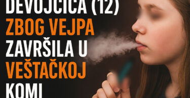 Devojčica (12) zbog vejpa završila u veštačkoj komi: Sprženi disajni putevi, lekari su se četiri dana borili za njen život