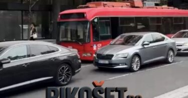 KOLAPS U CENTRU BEOGRADA-Trole stoje stvara se ČEP