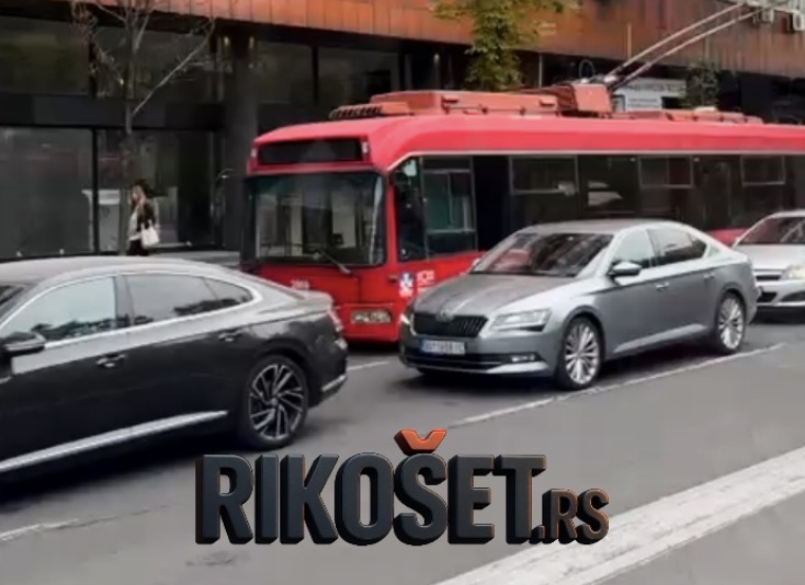 KOLAPS U CENTRU BEOGRADA-Trole stoje stvara se ČEP