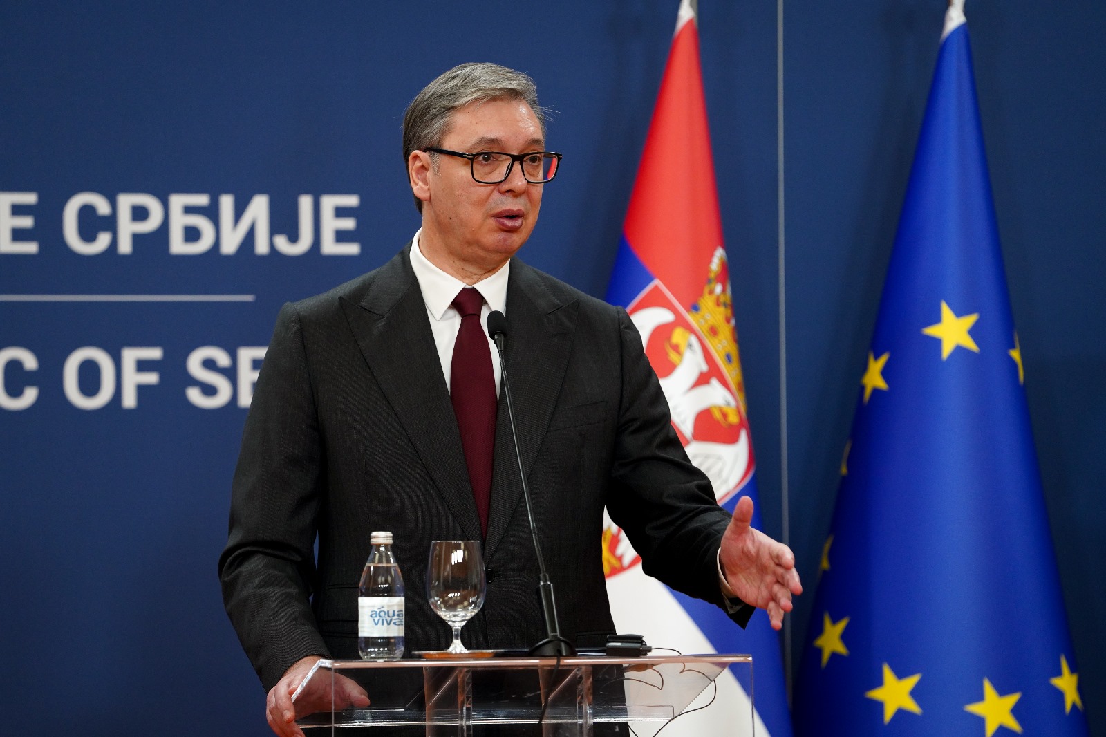 Aleksandar Vučić o protestima: "Policija reagovala minimalno, bez smrtnih slučajeva"
