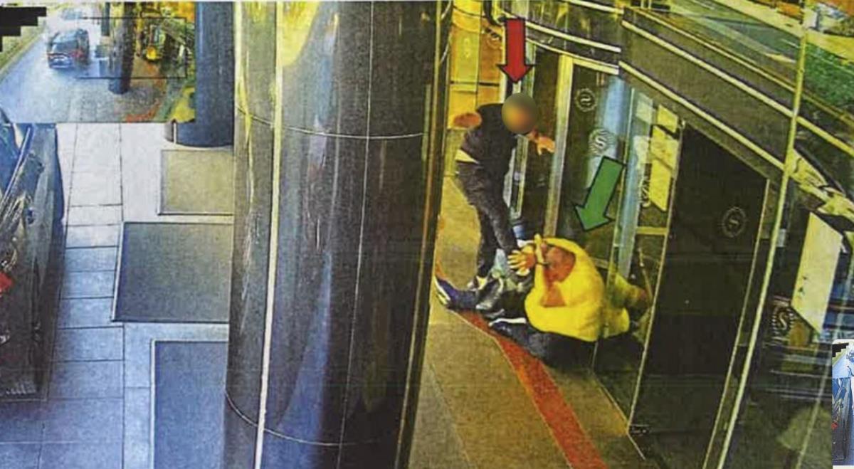 Saša Mirković napad ispred Šeratona