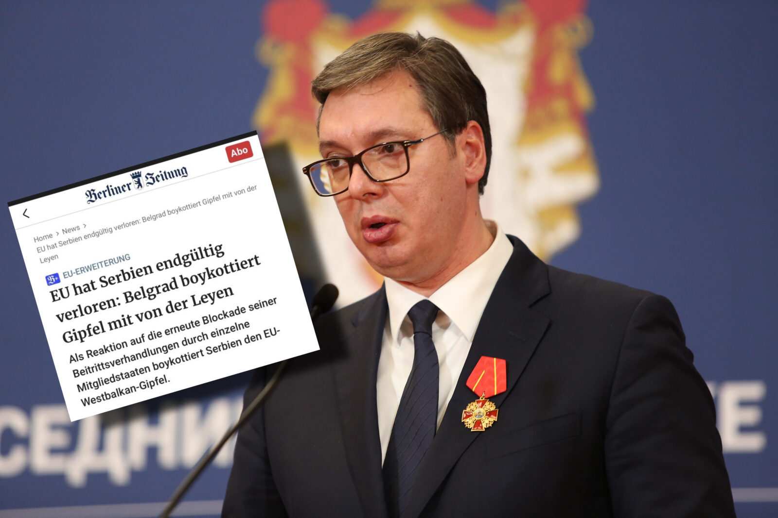 "BEZ SRBIJE NEMA STABILNOSTI NA BALKANU" Jasna poruka čuvenog nemačkog lista Evropskoj uniji: Brisel ignoriše realnost, EU je definitivno izgubila Srbiju