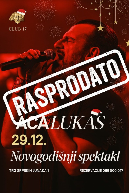 Aca Lukas foto: Ilustracija