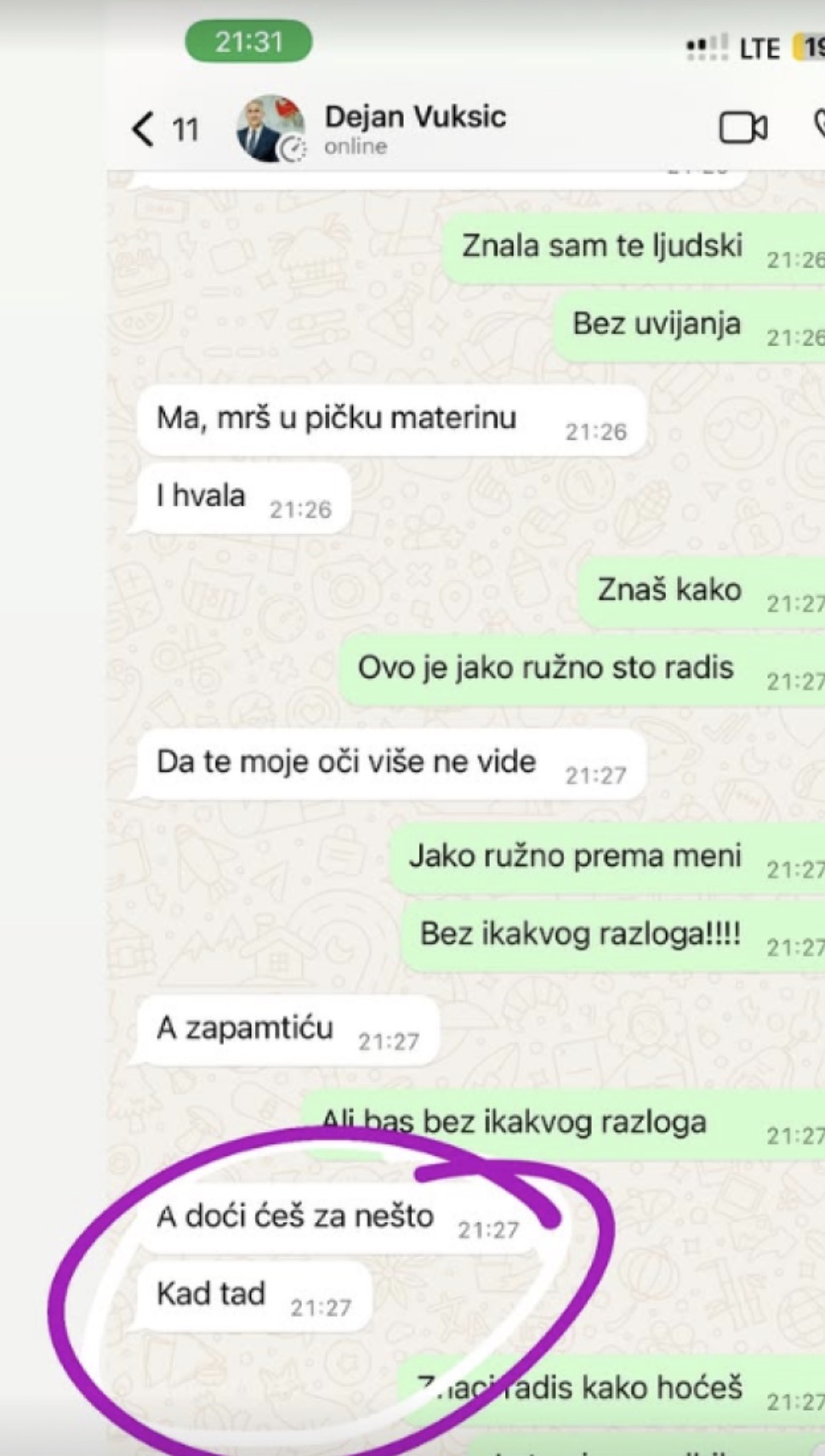 Foto: Instagram printscreen/Mirjana Pajković