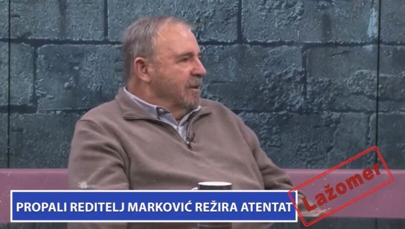 PROPALI REDITELJ MARKOVIĆ REŽIRA ATENTAT