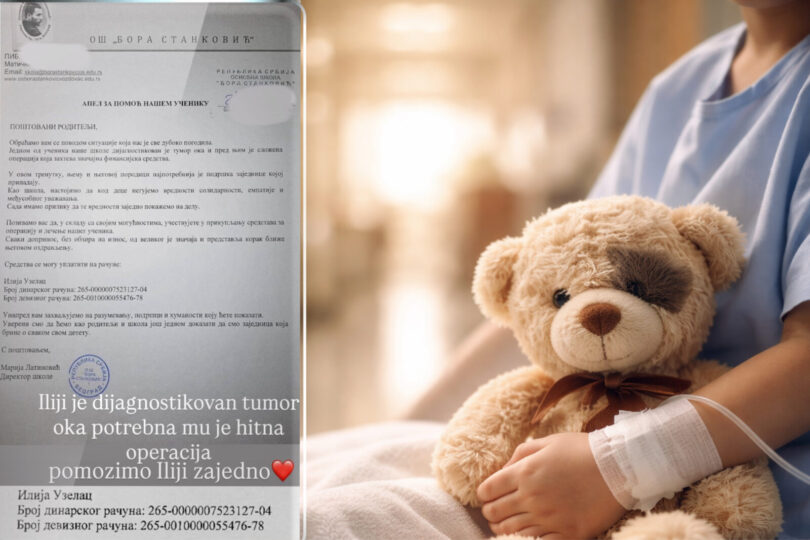 Foto: Instagram printscreen/apel za pomoć