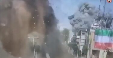 Napad na Iran foto:twitter printscreen