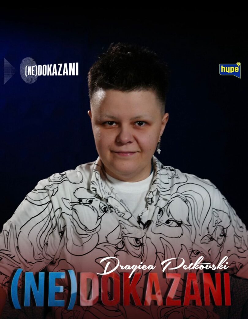 Foto: Hype TV/Nedokazani/Danica Petkovski