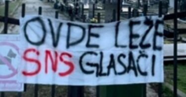 Blokade groblje foto: 24 sedam