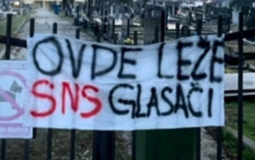 Blokade groblje foto: 24 sedam