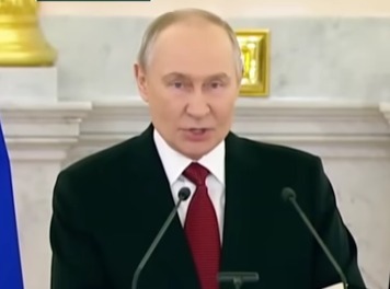 Vladimir Putin foto: youtube printscreen