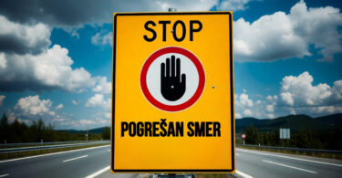 Pogrešan smer foto:ilustracija