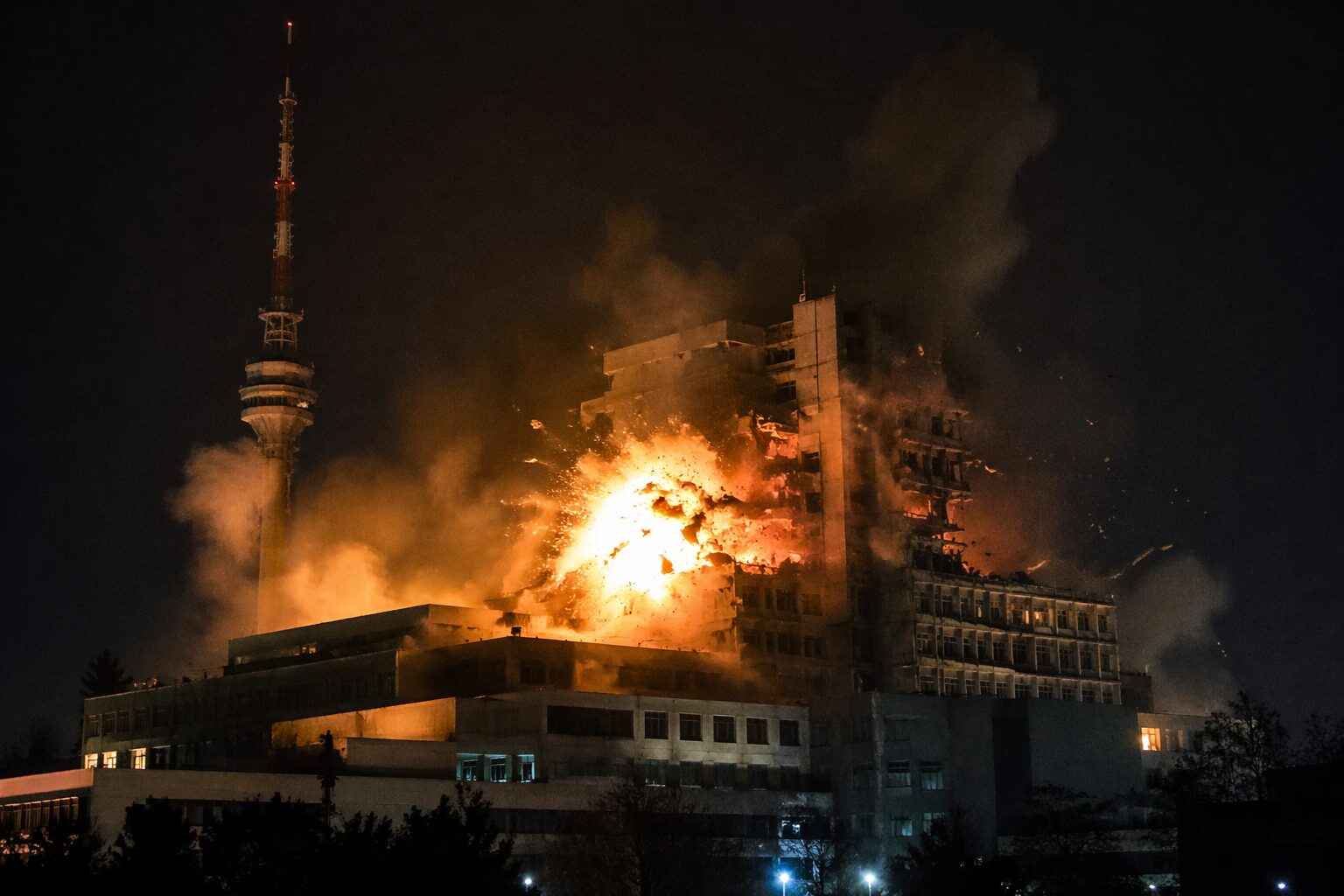 Bombardovanje foto: ilustracija