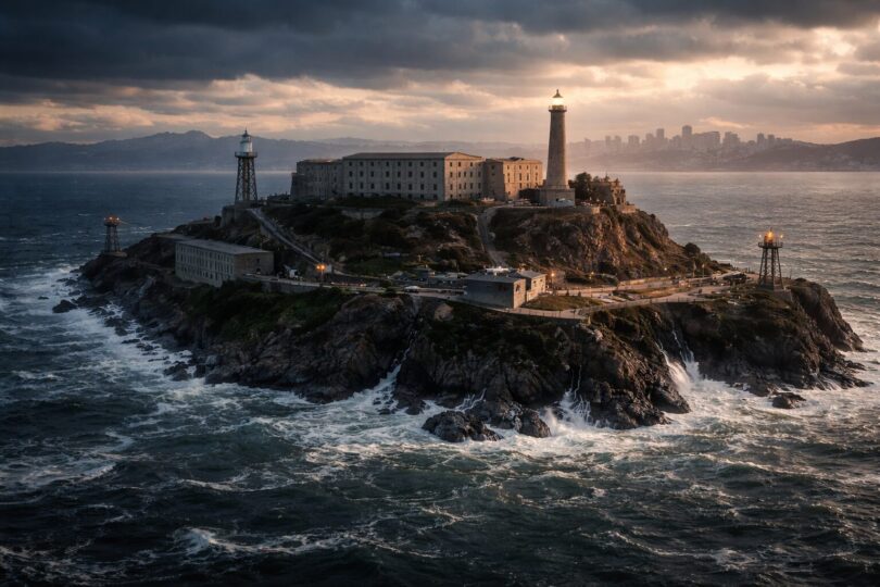 Alkatraz foto: ilustracija