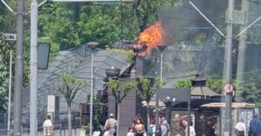 ZAPALIO SE "FRANŠ" POŽAR U POZNATOM RESTORANU U BEOGRADU: Vatrogasci NA LICU MESTA