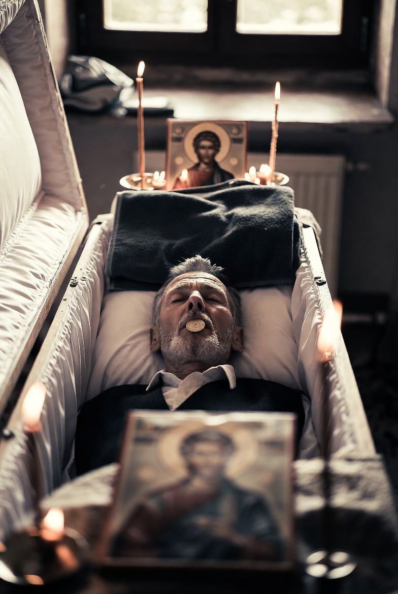 Sahrane sa dukatom u ustima foto:ilustracija