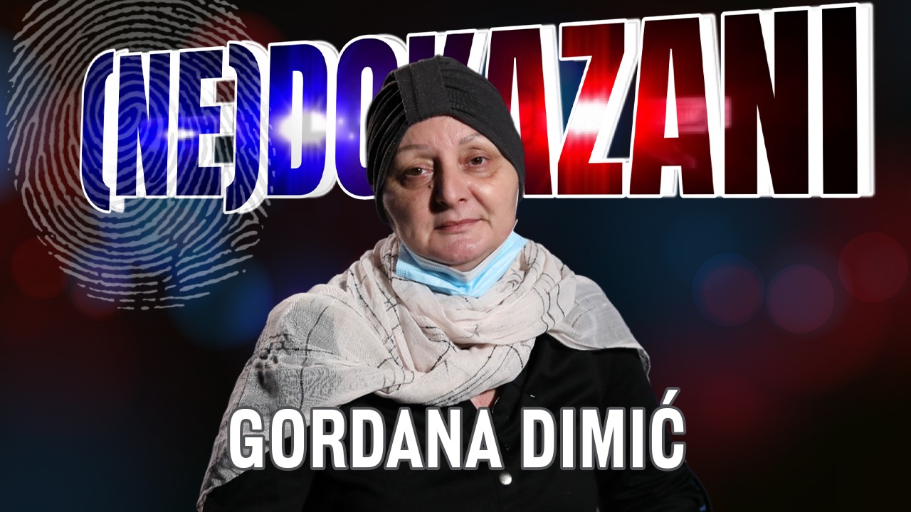 Foto: printscreen/Nedokazani/Gordana Dimić