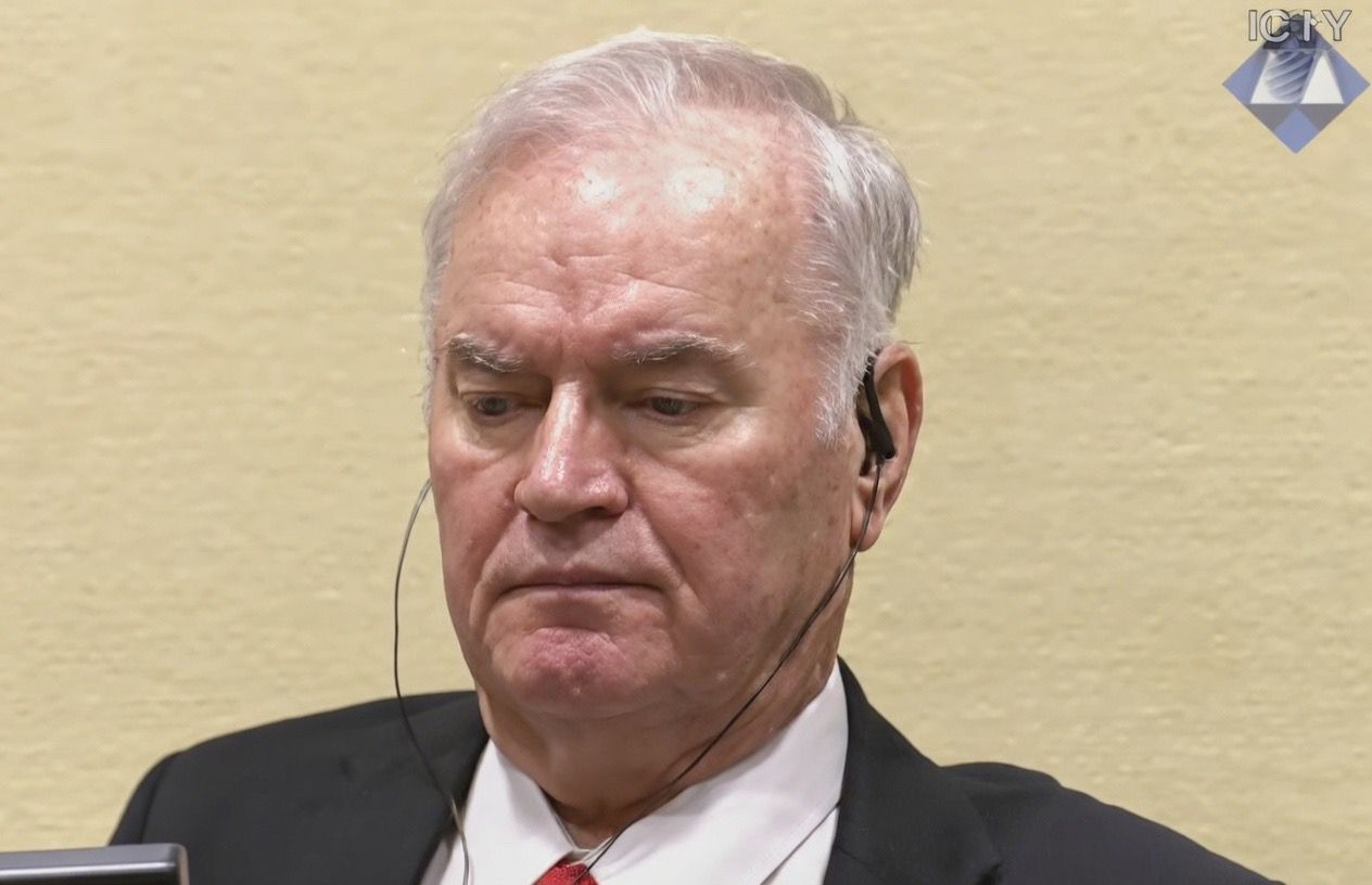 Ratko Mladić foto: youtube printscreen