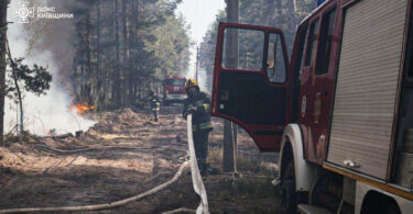 (Ukrainian Emergency Service via AP)