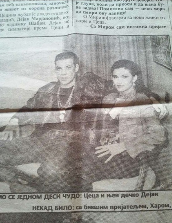Foto: printscreen/Ceca i Dejan Marjanović Šaban