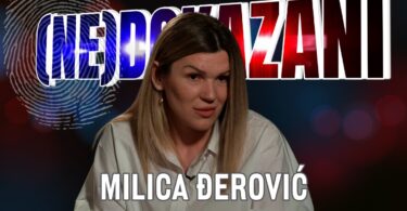 Milica Djerović foto: Hype tv/nedokazani
